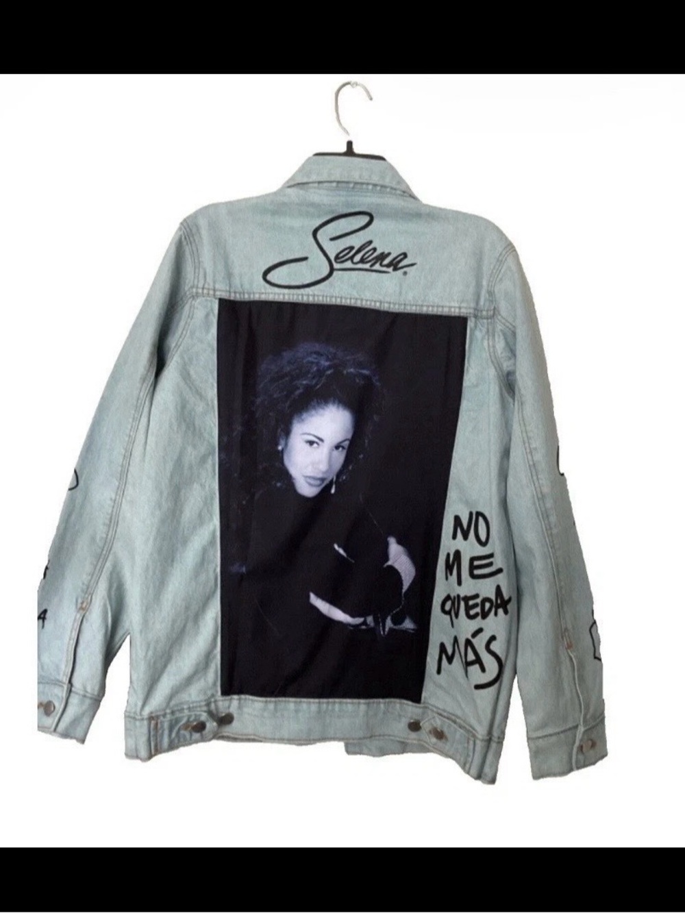 Light Wash Denim Jacket Selena Jean jacket with Selena funko pop